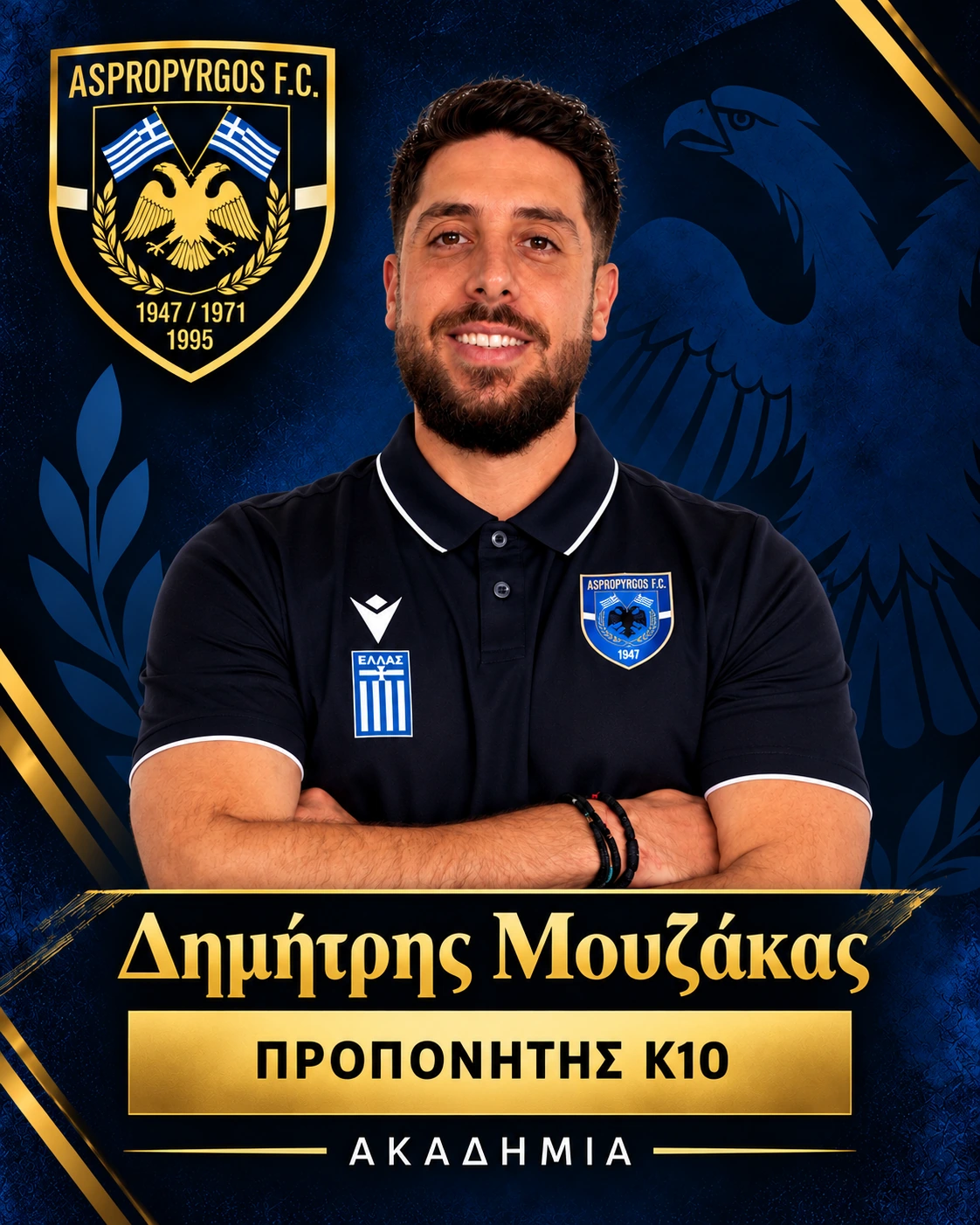 Δημήτρης Μουζάκας — ΠΡΟΠΟΝΗΤΗΣ Κ10